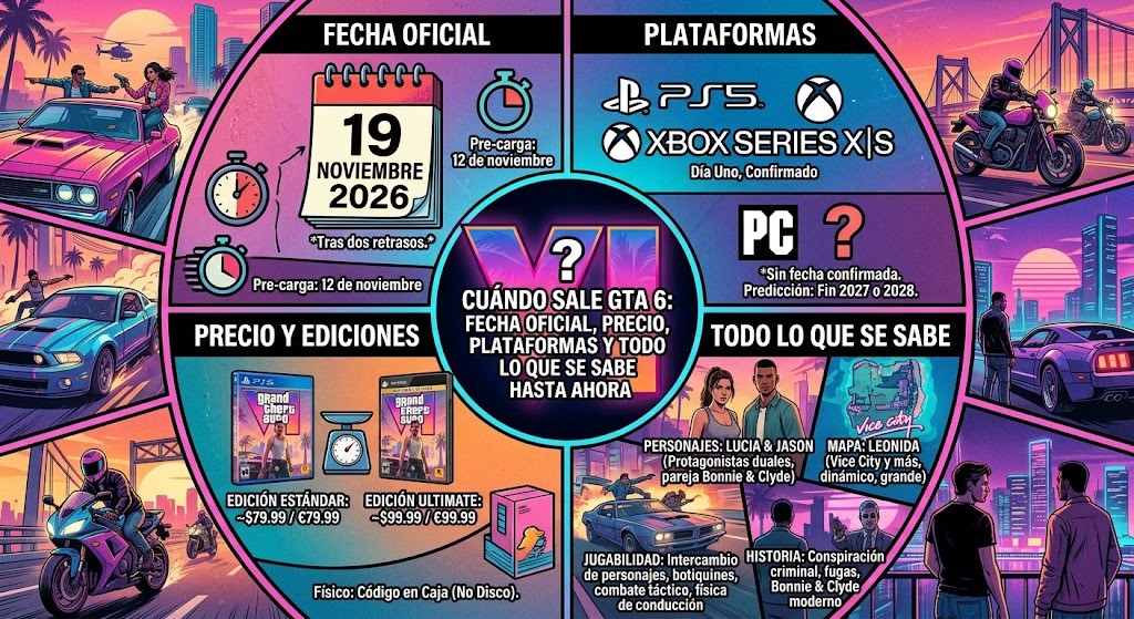 Cuándo sale GTA 6